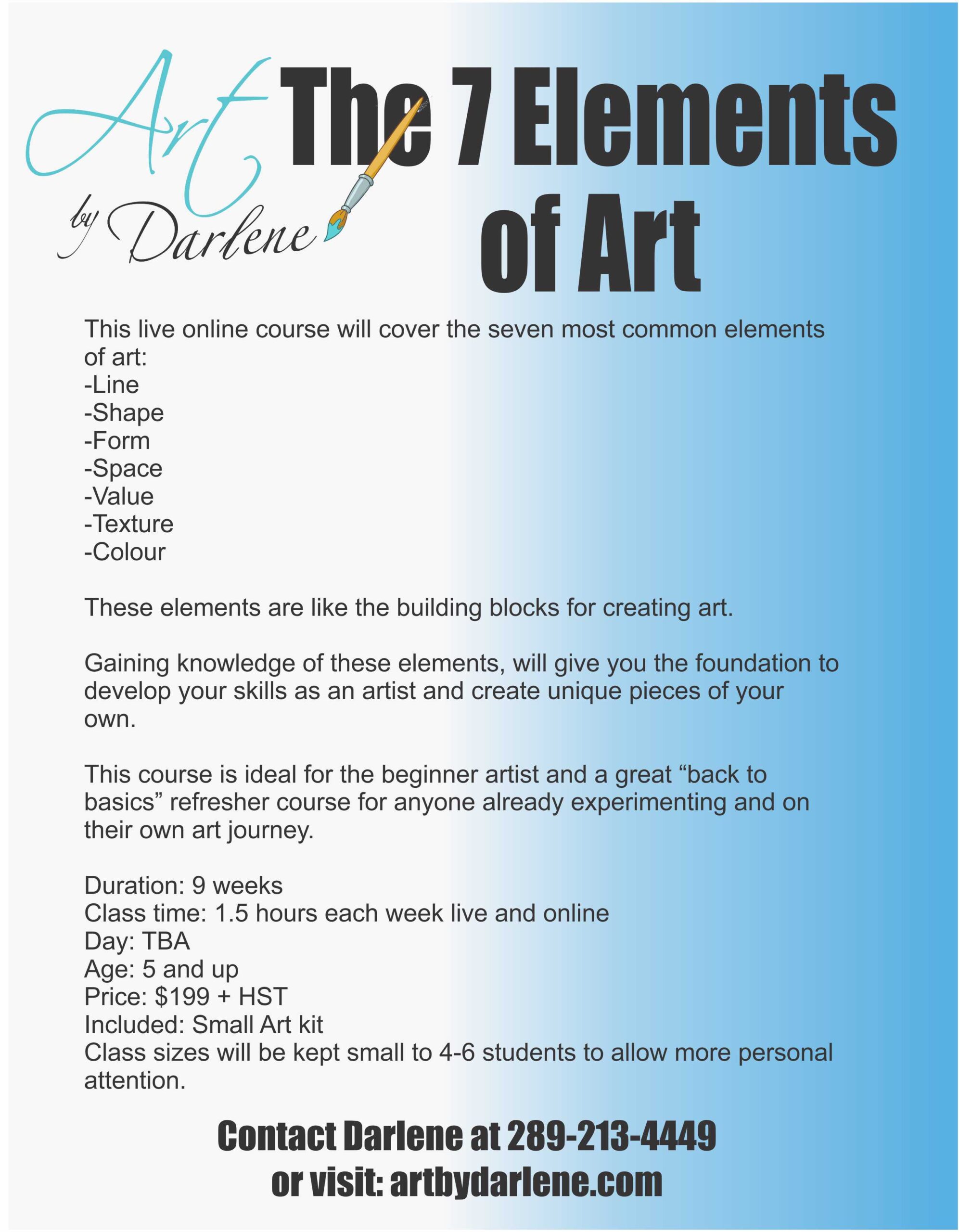 Art Course 7 Elements 7 Elements Course