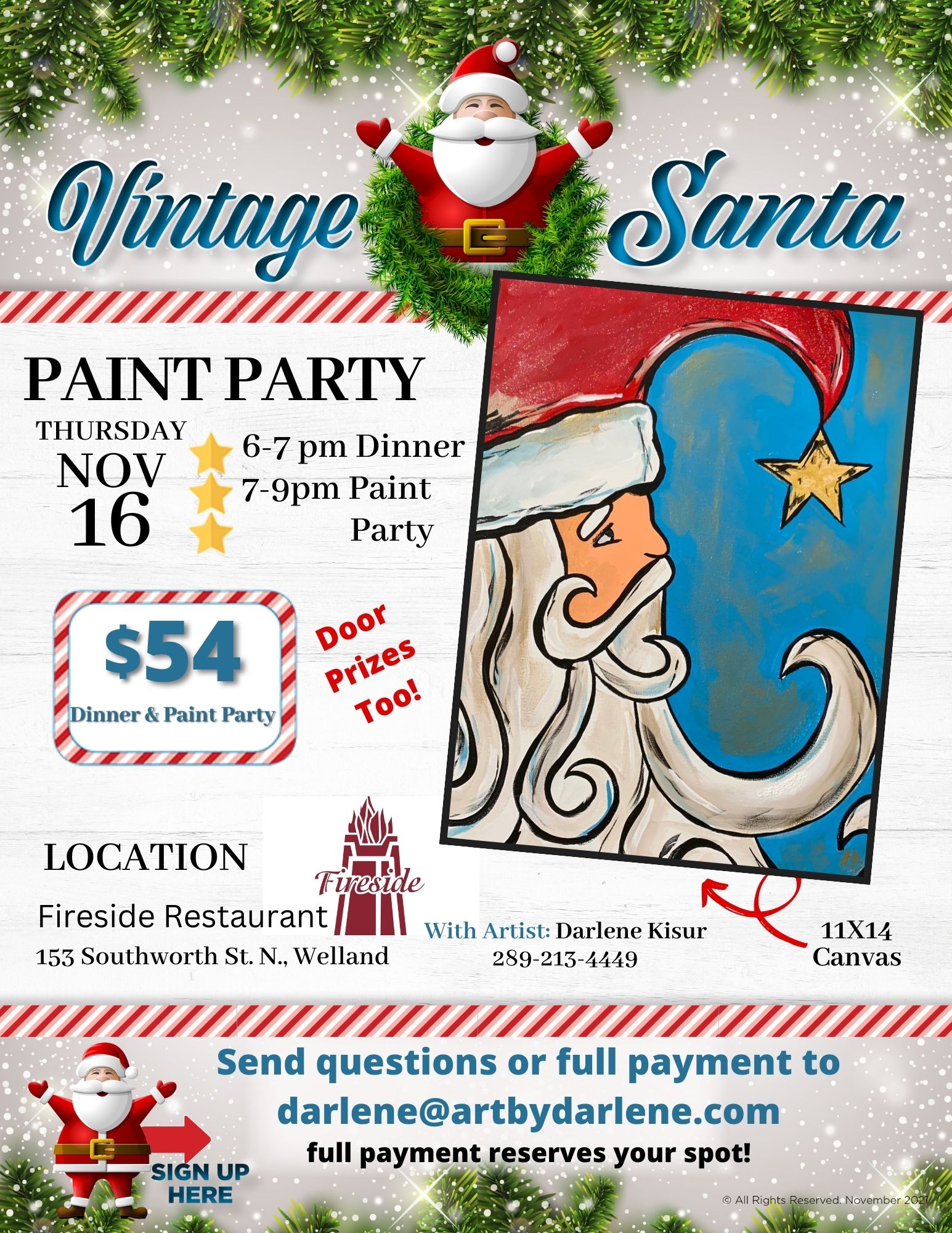 Vintage Santa - Marketing Flyer (1)